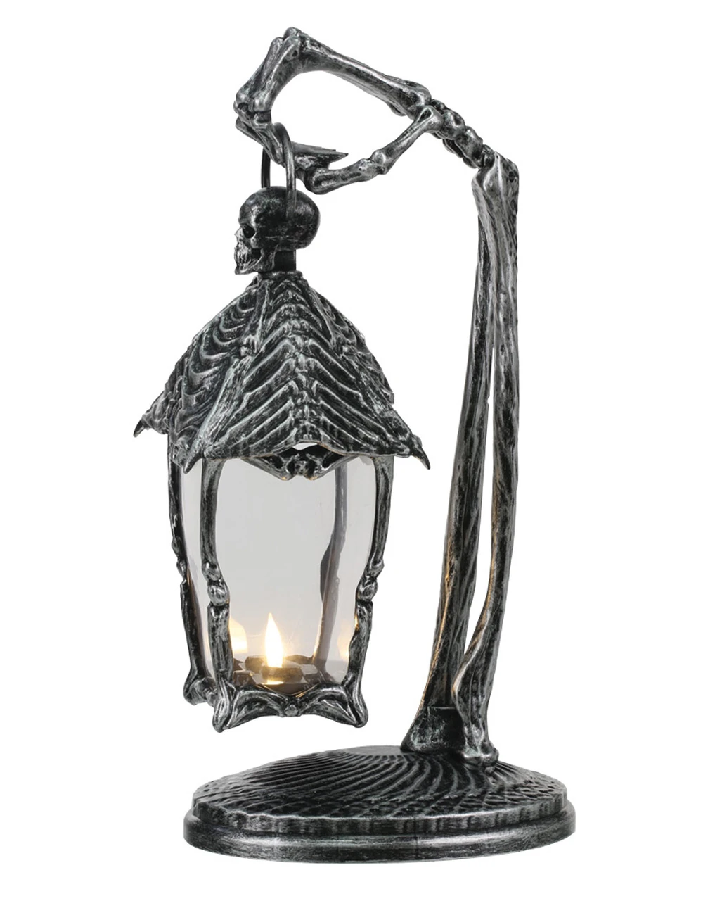 Skelett Hand Laterne 3 Skelett Hand Laterne