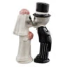 Skelett Hochzeitspaar Salz & Pfefferstreuer 2 Skelett Hochzeitspaar Salz & Pfefferstreuer -Halloween Lieferungen skelett braut und braeutigam als salz und pfefferstreuer skeleton brid and groom as salt and pepper shaker 54672 01