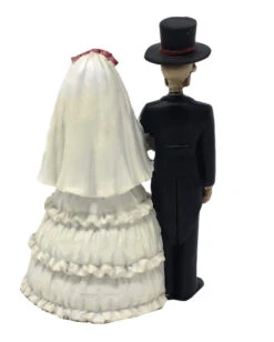 Skelett Hochzeitspaar 14 Cm -Halloween Lieferungen skelett brautpaar day of the dead hochzeitspaar dia de los muertos brautpaar 36506 03