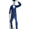 Gentleman Skelett Mit Zylinder Halloween Animatronic 200cm -Halloween Lieferungen skelett gentleman halloween animatronic dapper mr skeleton halloween animated prop halloween und horror deko 53000