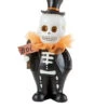 Mr Skelett Mit Zylinder Und Schild Figur 19 Cm 2 Mr Skelett Mit Zylinder Und Schild Figur 19 Cm -Halloween Lieferungen skelett gentleman mit hut und schild 19 cm figur niedliche halloween dekoration kinderfreundliche halloween dekoration halloween kinderparty