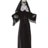 Nonne Als Skelett Hängefigur -Halloween Lieferungen skelett nonne haengefigur skeleton nun hanging prop skelett deko halloween deko 51992 01