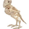 Papagei Skelett 19cm -Halloween Lieferungen skelett papagei skeleton parrot halloween dekoration 52638 01