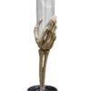 Sektkelch Skeletthand Klar -Halloween Lieferungen skeletthand sektglas sektglas mit skeletthand klar 10824