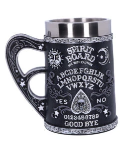 Ouija Board Bierkrug -Halloween Lieferungen spirit board biekrug ouija board bierkrug spirit board tankard halloween tischdeko 51070 03