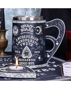 Ouija Board Bierkrug -Halloween Lieferungen spirit board biekrug ouija board bierkrug spirit board tankard halloween tischdeko 51070 05