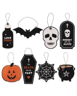 Spooky Halloween Mini Schild 5 Spooky Halloween Mini Schild -Halloween Lieferungen spooky halloween mini schild spooky halloween mini signs halloween deko 51661 02