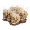 Totenschädel Schnapsglas Set 6 St. 2 Totenschädel Schnapsglas Set 6 St. -Halloween Lieferungen totenkopf schnapsglas set totenschaedel schnapsglaeser skull shot glass set 50743 02