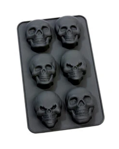 Totenschädel Silikon Backform