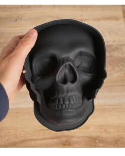 Totenkopf Silikon Backform -Halloween Lieferungen totenkopf silikon backform totenschaedel silikon backform skull silicon backing dish 51047 03