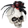 Totenkopf Mit Blume & Augapfel 1 Totenkopf Mit Blume & Augapfel -Halloween Lieferungen totenschaedel mit blume und augapfel skull with flower and eyeball 39666 01