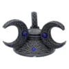 Dreifach Mond Kristallkugel Halter 10cm 1 Dreifach Mond Kristallkugel Halter 10cm -Halloween Lieferungen triple moon kristallkugel halter triple moon wahrsagekugel halter triple moon crystal ball holder 50793 01