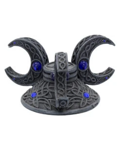 Dreifach Mond Kristallkugel Halter 10cm 11 Dreifach Mond Kristallkugel Halter 10cm -Halloween Lieferungen triple moon kristallkugel halter triple moon wahrsagekugel halter triple moon crystal ball holder 50793 04