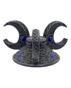 Dreifach Mond Kristallkugel Halter 10cm 13 Dreifach Mond Kristallkugel Halter 10cm -Halloween Lieferungen triple moon kristallkugel halter triple moon wahrsagekugel halter triple moon crystal ball holder 50793 06