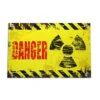 Türschild Danger -Halloween Lieferungen tuerschild radioactive danger halloween dekoration warnschild biohazard hinweisschild halloween 21401