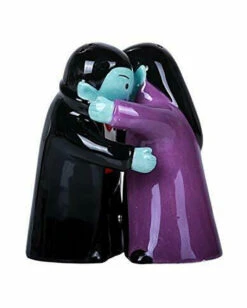Vampir Paar Salz & Pfefferstreuer 5 Vampir Paar Salz & Pfefferstreuer -Halloween Lieferungen vampir paerchen salz und pfefferstreuer hugging vampire salt and pepper shaker halloween tischdeko 51394 02