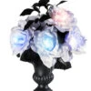 Blumenvase Mit Leuchtenden Kunstrosen -Halloween Lieferungen vase mit leuchtenden rosen 38424
