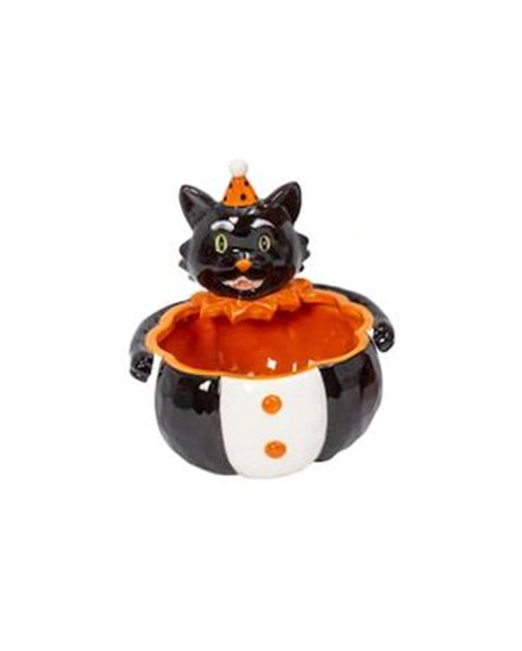 Vintage Süßigkeiten Schale Halloween Katze 3 Vintage Süßigkeiten Schale Halloween Katze