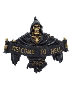 Reaper Türschild Welcome To Hell