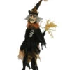 Strampelnde Hexe Hängefigur -Halloween Lieferungen zappelnde hexe haengefigur kicking witch hanging prop halloween deko 54107 01